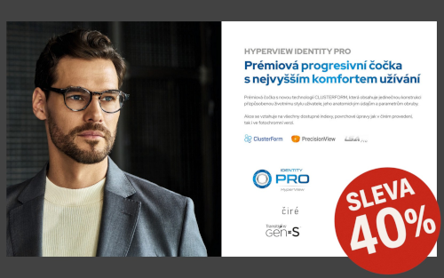 Akce 40% multifokály